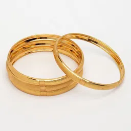 Anouk Set Of 4 Gold-Plated Traditional Bangles-picture-9