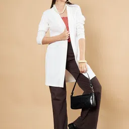 CORSICA Women Striped Longline Shrug-picture-18