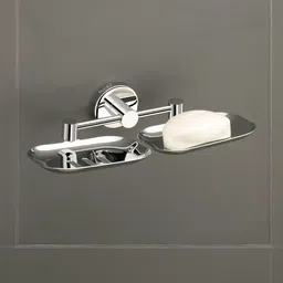 GLOXY Silver-Toned Stainless Steel Soap Dish-picture-36