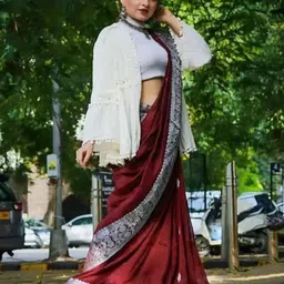 Moda Rapido Woven Design Zari Pure Silk Kanjeevaram Saree-image-84