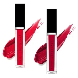 ME-ON Set Of 2 Superlast Waterproof Matte Liquid Lip Gloss 6ml Each - Shade 04 & 05 image 1