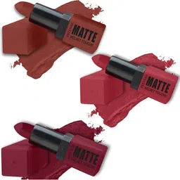 ForSure Set Of 3 Long-Lasting Smooth Intense Matte Velvet Touche Lipstick - 3.5g Each-5