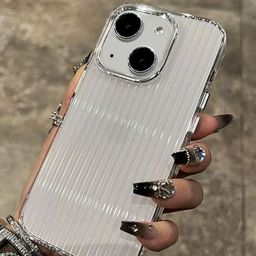 Luxury Kase Solid Printed iPhone 15 Back Case Mobile Accessories-0