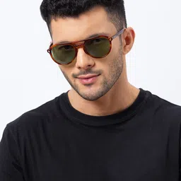 Shisen Fox KAIZEN HAVANA Unisex Sunglass 55-35