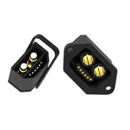 QS2+6 6.0mm golden anti spark 100A high current connector Female with 6P signal pins-0