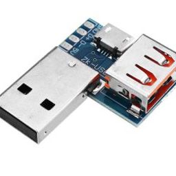 USB Adapter Board Male To Female Adapter Micro USB Interface 4P 2.54mm-2