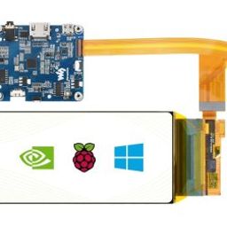 Waveshare 6inch Flexible AMOLED Display, HDMI, 1080×2160, Rounded Corners-18
