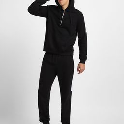 NOBERO Hooded Pure Cotton Sweatshirt with Joggers-image-13