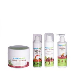 Mamaearth Unisex Set of Hair Mask, Hair Conditioner, Face Serum & Face Cream-11