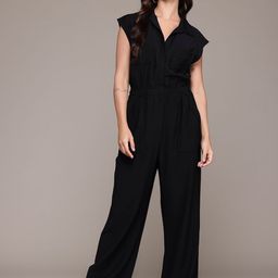 MANGO Extended Sleeves Basic Jumpsuit-43