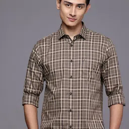 Allen Solly Sport Checked Pure Cotton Casual Shirt-image-49