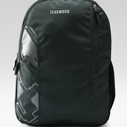 Teakwood Leathers Men Brand Logo Printed Backpack-36