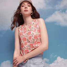 CORSICA Indie Floral Print Vest Top-picture-56