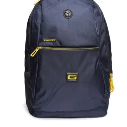 Gear Unisex Navy Blue Solid Laptop Backpack-image-66