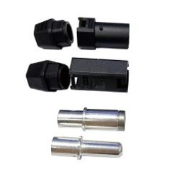 QS12H Single lock Anti spark Black Male Connector For Electric bicycle electric motor car Energy storage battery UAV Drone airplane-picture-23