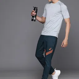 ASICS Men Regular Fit PATTERN WOVEN Running Track Pants image 5