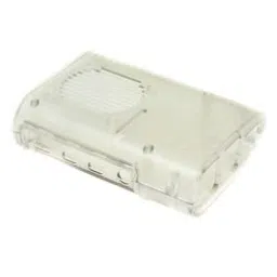 Raspberry Pi 4 Transparent Compact ABS Case with Cooling FAN Slot-21