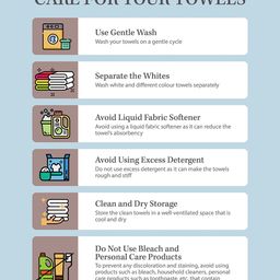 Athom Trendz Multi Set of 3 Cotton Bath Towels image 5