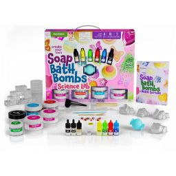 Soap & Bath Bomb Making Kit 3-In-1 Spa Science Kit, STEM Toys For Girls And Boys DIY Science Experiment Toys Educational Craft Gifts For Kids Hands-On Science Activities For Kids Creative DIY crafts For Kids Birthday Gifts For Kids Ages 6-12- RS6201Soap & Bath Bomb Making Kit 3-In-1 Spa Science Kit, STEM Toys For Girls And Boys DIY Science Experiment Toys Educational Craft Gifts For Kids Hands-On Science Activities For Kids Creative DIY crafts For Kids Birthday Gifts For Kids Ages 6-12- RS6201-30