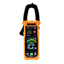 HTC Instrument 21S 600A AC/DC Smart Clamp Meter with Color LCD Display and Bar Graph-15