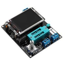 Soldered GM328A Transistor Tester DIY Kit （Black English Version Assembled）-36