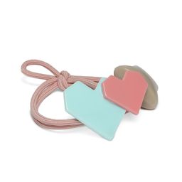 justpeachy Multicoloured Heart Design Ponytail Holder-image-98