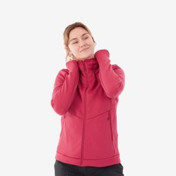 Women’s Hiking Fleece Jacket - MH520 Hood-image-51