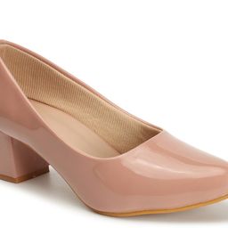 Denill Pointed Toe Block Work Pumps image 3