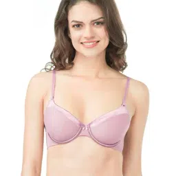 Amante Pink Padded Under Wired T-Shirt Bra-image-85