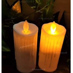 EcommOceans LED Lights for Home Decoration with Artificial Dancing Flame Set of 12-8
