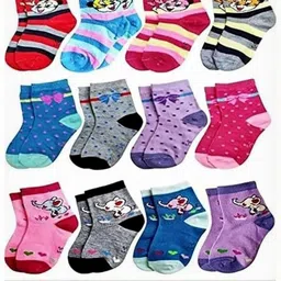 Akeeta Pack Of 12 Multi colour Baby Socks-picture-12