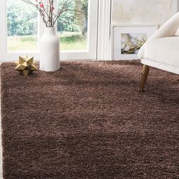 CARPETIFY Brown Anti-Skid Shaggy Carpet-image-66