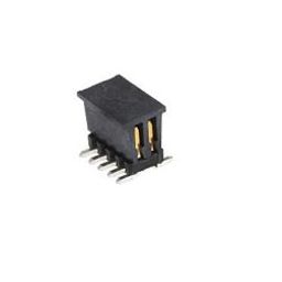 20021121-00010C4LF-Amphenol ICC-10P 1.27mm Double Row Black Copper alloy 2x5P 1.27mm SMD,P=1.27mm Pin Headers ROHS-16