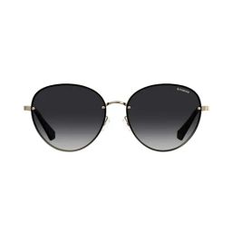 Polaroid PLD 4090/S Black Polarized Oval Sunglasses-image-82