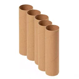 Jia Industries 3 x 3 x 22 inch Cardboard Tubes (Brown, Pack of 5 pcs)-picture-39