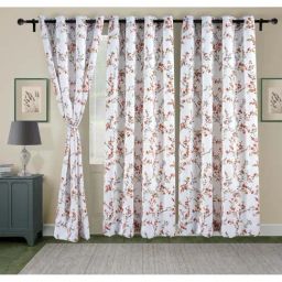Swayam Sigma 9 ft. Eyelets Long Door Curtains - Set of 2-23