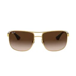Ray-Ban 0RB3533 Brown Highstreet Square Sunglasses - 57 mm-image-94
