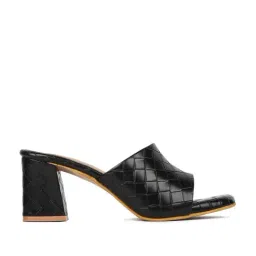 Elle Women's Black Casual Sandals-image-95