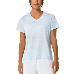 Asics Blue Printed Sports T-Shirt-image-90