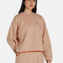 Puma Infuse Mock Neck Crew Oversized Sweatshirt-image-69