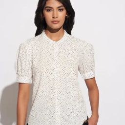 Annabelle By Pantaloons White Regular Fit Shirt-image-99