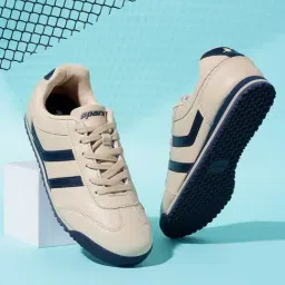 Sparx Men's Beige Sneakers-image-115
