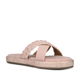 Inc.5 Women's Peach Cross Strap Sandals image 2