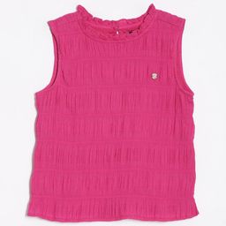 Allen Solly Girls Self Design Smocking Detail Top-picture-41