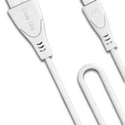 Onelife White Cable 03 Type C Data Transfer Cable Power Meter for Cables-10