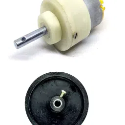 Invento 6V - 12V 5 Kg-cm 500 rpm DC Metal Geared Motor-image-97