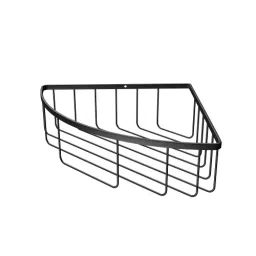 RN Stainless Steel Black Chrome Finish Bathroom Shelf, 9031B-image-42