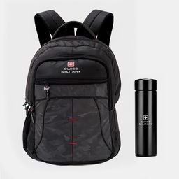SWISS MILITARY Unisex Camouflage Backpack-image-18