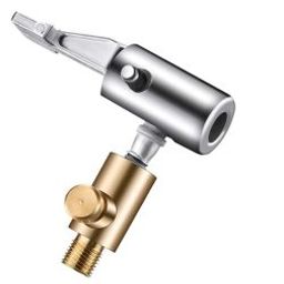amiciTools Universal Air Pump Nozzle for Inflator with Clip Valve-12