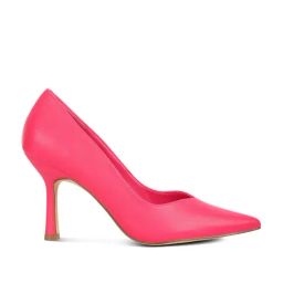 London Rag Women's Pink Stiletto Pumps-image-56